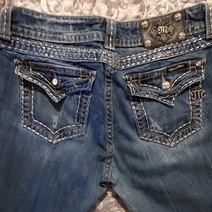 Miss me jeans, boot cut/size 34 inseam 33